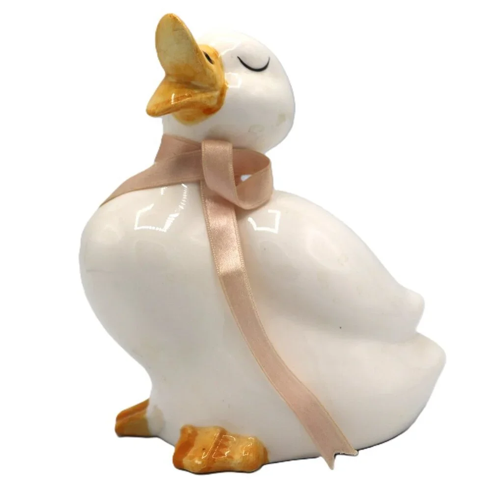 Artistic Gifts Inc Vintage Ceramic Duck Figurine, 6-1/2" Tall - Picture 6 of 10